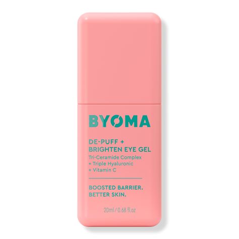 De-puff and Brightening Eye Gel - BYOMA | Ulta Beauty Best Drugstore Eye Cream, Drugstore Eye Cream, Sephora Skin Care, Skin Care Items, Facial Skin Care Routine, Pretty Skin Care, Eye Gel, Eye Bags, Better Skin