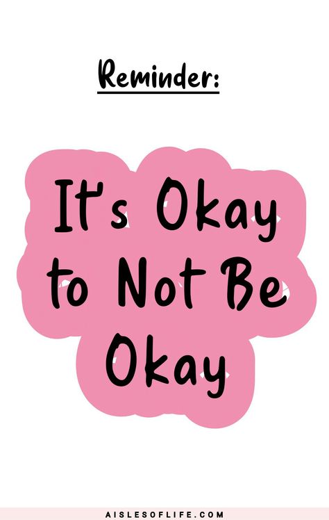 Want to know the meaning of the it's okay to not be okay quotes you see everywhere? Read this blog post to learn why it's okay to not be okay sometimes and what it's OK to not be OK quotes mean. Mental Health Tips - Self-Help Ideas - Motivational Quotes - Inspirational Quotes 2022 It's Ok To Not Be Ok, It’s Ok To Not Be Ok Quotes, Its Ok Not To Be Ok, It’s Ok Not To Be Ok, Its Ok To Not Be Ok, It’s Ok To Not Be Ok, Be Okay Quotes, Quotes Mean, Ok Quotes