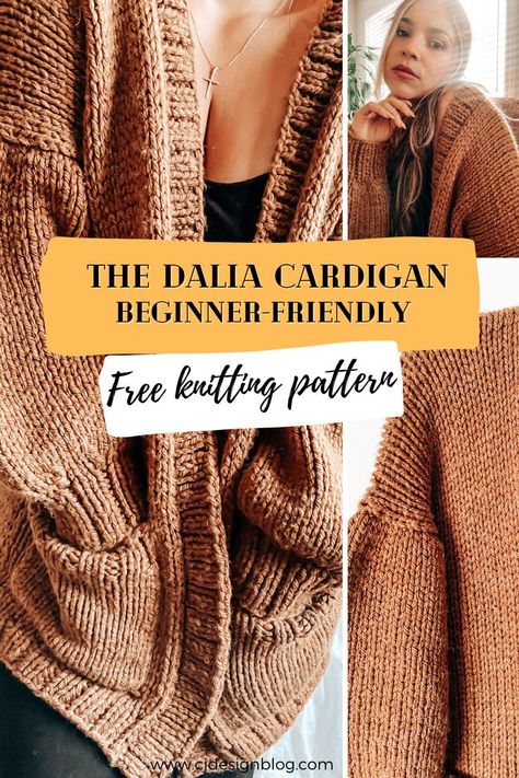 Patchwork, Oversize Cardigan Knitting Pattern, Oversized Cardigan Pattern, Ladies Cardigan Knitting Patterns, Knitting Patterns Free Sweater, Knit Cardigan Pattern, Beginner Knitting Patterns, Knitting Patterns Free Cardigans, Beginner Knitting Projects