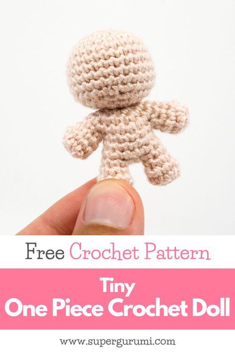 Grandma Crochet Pattern, Lol Doll Crochet Pattern, No Sewing Amigurumi, Easy No Sew Crochet Animals, Amigurumi Pattern No Sew, One Piece Crochet Doll, Luma Crochet Pattern Free, Crochet Dnd Character, Amigurumi Crochet Doll Free Pattern