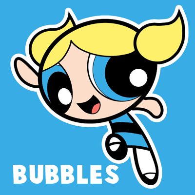 How to draw Bubbles from Powerpuff Girls with easy step by step drawing tutorial Powerpuff Girls Characters, Powerpuff Girls Movie, Power Puff Girls Bubbles, Bubble Drawing, Super Nana, Piggy Back Ride, Mojo Jojo, Powerpuff Girls Wallpaper, Rowdyruff Boys