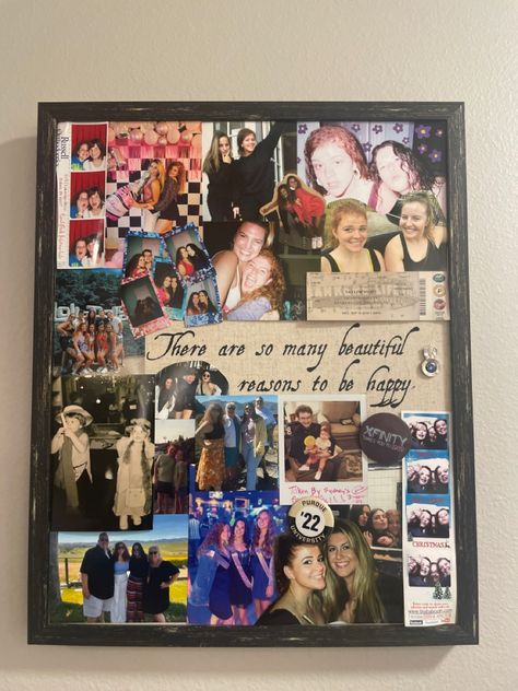 Picture Collage In One Frame, Bday Photo Collage Ideas, Best Friend Pictures Gift Ideas, Photo Collage For Best Friend Birthday, Collages For Friends, Collage Ideas With Pictures, Photo Collage Album Ideas, Photo Collage Book Ideas, Friend Photo Collage Gift