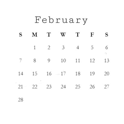 White 2115, 7 February, 19 February, February Calendar, 1 February, Birthday Frame, 28 February, Happy Birthday Frame, Black And White Love