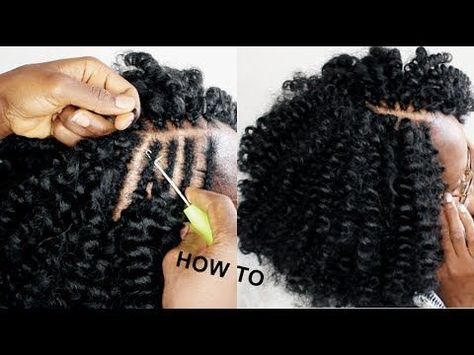 VERY EASY: CROCHET BRAIDS UNDER 1 HOUR | HOW TO [Video] - https://blackhairinformation.com/video-gallery/easy-crochet-braids-1-hour-video/ Easy Crochet Braids, Crochet Curly Hair, Crochet Braids Marley Hair, Crochet Braid Pattern, Crotchet Hair, Very Easy Crochet, Crotchet Braids, Easy Updos For Long Hair, Top Braid