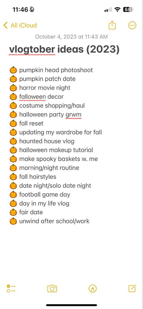 youtube vlogtober idea list Video Ideas For Youtube Channel No Face, Youtube Channel Ideas For Couples, October Vlog Ideas, Vlog Mas Ideas, February Youtube Video Ideas, Halloween Video Ideas Youtube, Youtube Account Ideas, October Youtube Ideas, Mom Youtube Channel Ideas