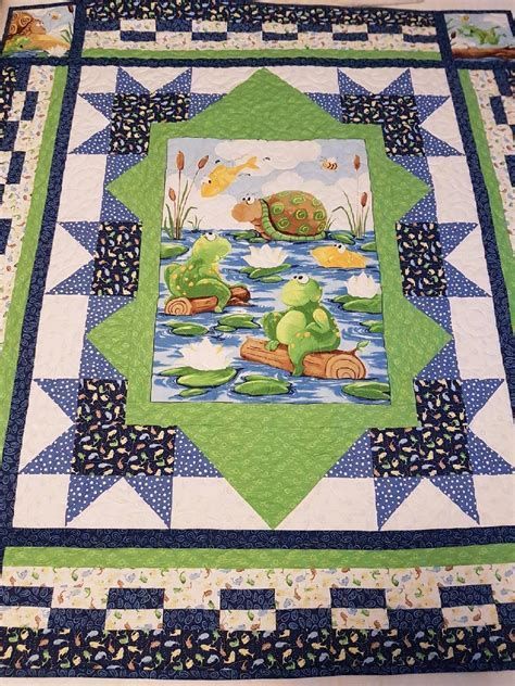 Patchwork, Panel Quilts Ideas Layout Patterns, Christmas Panel Quilts, Panel Quilts Ideas, Panel Quilts Ideas Layout, Baby Quilt Panels, Quilt Boarders, Kid Quilts Patterns, Wildlife Quilts