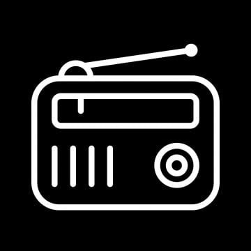 Fm Radio Icon Black, Music Black Icon, Dark Apps, Png Line, Square Png, Radio Icon, Icones Do Iphone, Pretty Logo, App Store Icon