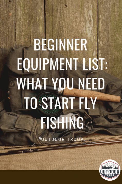 Thinking about starting fly fishing? Here, you will find a list of equipment required to begin fly fishing! #flyfishing #beginners Fly Fishing Tattoo, Fly Fishing Girls, Fly Fishing For Beginners, Fishing Hacks, Fishing Basics, Fly Fishing Art, Fly Fishing Gifts, Fishing For Beginners, Fly Fishing Flies Pattern