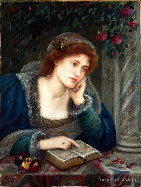 Beatrice  - Marie Spartali Stillman Kos, Beatrice Dante, Middle Ages Art, Women Artist, Classical Art Memes, Pre Raphaelite Brotherhood, Pre Raphaelite Art, Dantes Inferno, John Everett Millais