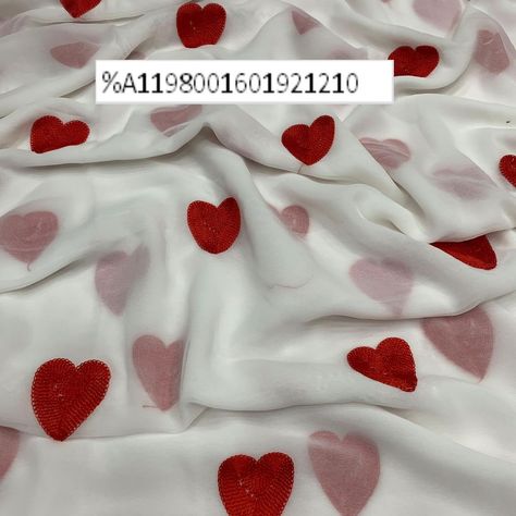 %A1198001601921210 PRICE RS 605 Catalogue:- HEART 🍁 NEW DESIGN LAUNCH 🍁 Fabric -*60 GRM Blooming SAREE With GORGEOUS embroidery HEART work ❤️ in All over saree with Beautiful RUNNING COMBINATIONS BLOUSE AND ALL OVER SAREE BORDER PAIPIN * Work - Saree EMBROIDERY work with Beautiful look Blouse fabric - *RUNNING With Uniq EMBROIDERY work IN ALL OVER BLOUSE 👚 * #saree #sareelove #fashion #sarees #sareelovers #onlineshopping #sareesofinstagram #sareefashion #sareedraping #indianwear #sare... Heart Embroidery Designs, Saree Embroidery Work, Embroidery Heart, Design Saree, Fashion Sarees, Embroidery Hearts, Saree Embroidery, Heart Embroidery, Blouse Saree