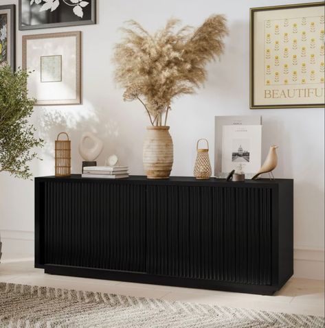 Love this affordable fluted tv stand. You won’t believe the price and 4.6 stars. Run on this deal. It won’t last Fluted tv stand / fluted cabinet/ modern furniture / black cabinet / walmart finds / target / drew Barrymore / toy storage Entertainment center / storage cabinet Follow my shop @blessedhouseofthree on the @shop.LTK app to shop this post and get my exclusive app-only content! #liketkit #LTKhome #LTKstyletip @shop.ltk https://liketk.it/4lQ05 Black Tv Console Living Room, Fluted Tv Stand, Living Room Design Black, Black Tv Console, Tv Stand Decor Living Room, Stand For Tv, Modern Organic Living Room, Bedroom Tv Stand, Organic Living Room