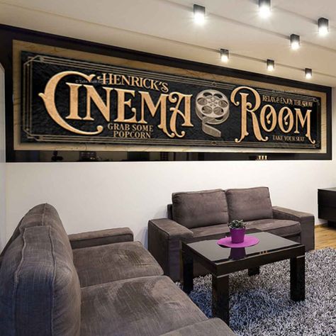 Black And Red Theater Room, Movie Theatre Room Decor, Best Home Theater Design, Home Theater Wall Decor, Movie Room Rug, Home Theater Decor Ideas Wall Art, Theater Room Paint Colors, Cinema Room Decor, Movie Theater Room Decor