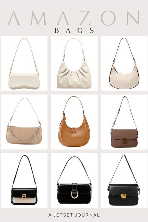 Ready to elevate your look? Check out these chic shoulder bags from Amazon that'll have you jetsetting in style! They're stylish, affordable, and perfect for those summer accessories you can't do without. Grab yours now and start turning heads! Amazon Purses, Women's Wardrobe Essentials, My Style Bags, Bold Accessories, Travel Wardrobe, Beach Accessories, Elevate Your Look, Women's Wardrobe, Zipper Detail