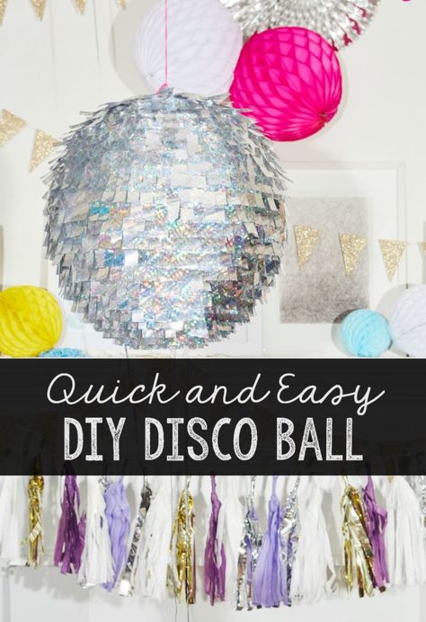 Disco Theme Parties, Diy Disco Ball, 70’s Party, 70s Party Theme, 70s Theme Party, 70s Disco Party, Dance Party Birthday, Disco Birthday Party, Disco Party Decorations