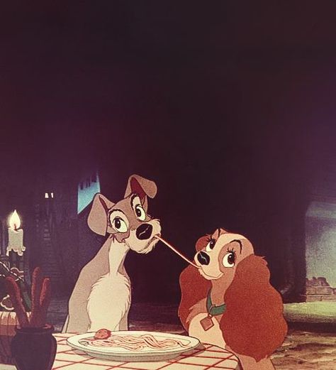 Lady and the Tramp. Disney Viejo, Lindo Disney, Disney Amor, Disney Mignon, Animation Disney, The Aristocats, Images Disney, Story Teller, Film Disney