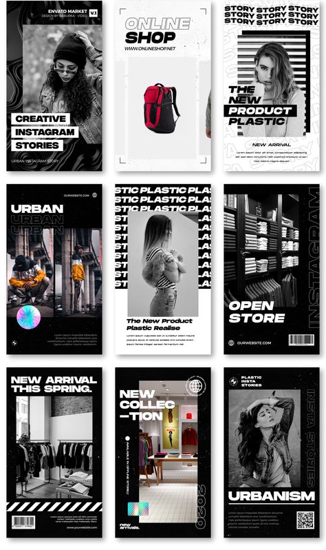 Instagram Stories Ads Design, Advertising Story Instagram, Instagram Story Ideas Advertising, Advertising Instagram Stories, Instagram Story Advertising, Urban Social Media Design, Urban Instagram Feed, About Us Instagram Story, Ig Story Ads