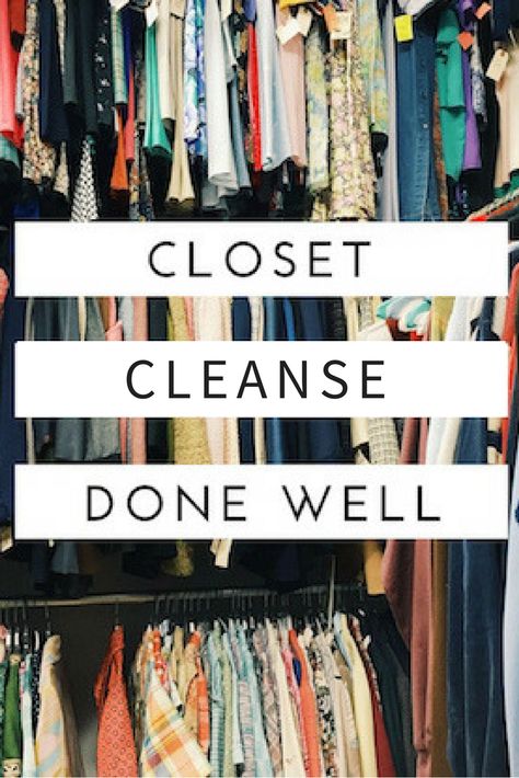 Clothes Closet Ideas, Closet Cleanse, Simplify Wardrobe, Personal Style Types, Closet Organizing, Clutter Organization, Lifestyle Content, Real Moms, Cleaning Closet