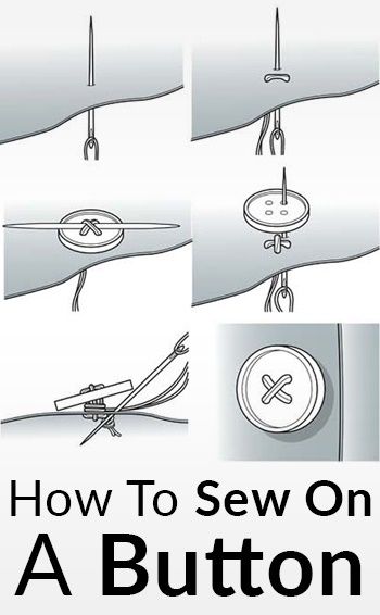 How To Stitch Button On Shirt, How To Sew A Button On A Shirt, How To Sew On A Button By Hand, How To Sew On A Button, Button Closures Ideas, How To Sew Buttons, How To Sew A Button, Sew On A Button, Sew A Button