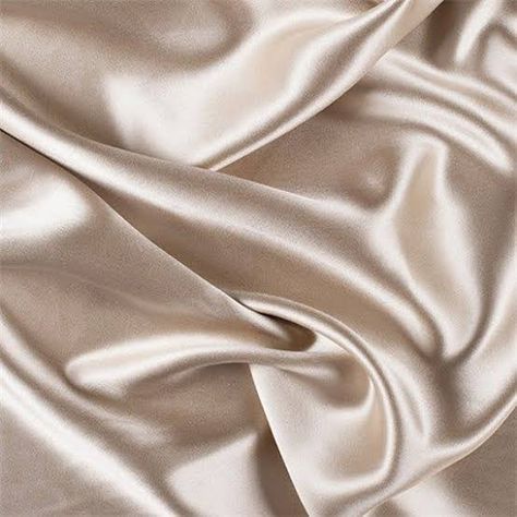Tela, Duchess Fabric, Elegant Evening Wear, Silk Sheets, Silk Satin Fabric, Beige Silk, Club Color, Oil Cloth, Fabric Texture