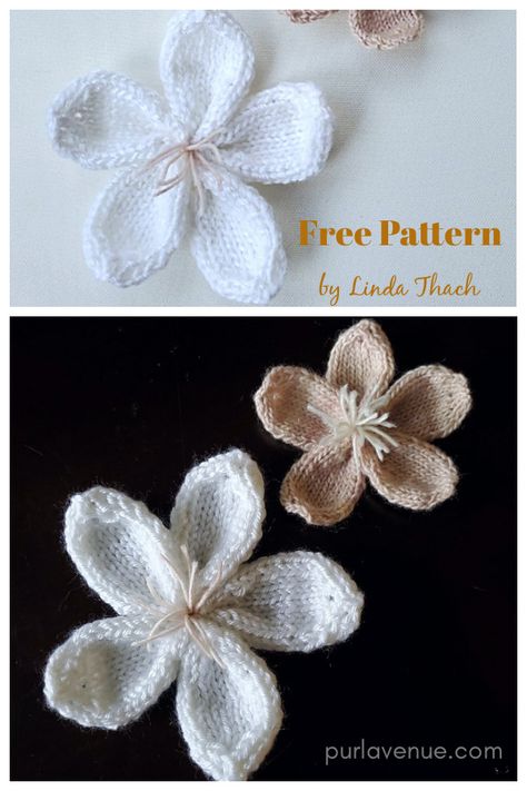 Quick and Easy Flower Free Knitting Pattern - Page 2 of 2 Amigurumi Patterns, Free Knitted Flower Patterns, Knitted Flowers Free, Crochet Ring Patterns, Knitted Flower Pattern, Knitting Dolls Free Patterns, Knitted Dolls Free, Intermediate Knitting Patterns, Dishcloth Knitting Patterns