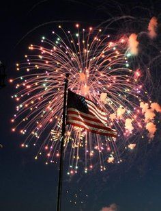 Spokane offers a firework display on the 4th. They are fun and safe - remember, don't try to set off your own! Sylvester Party, Forth Of July, Independance Day, Happy Birthday America, Fire Works, I Love America, 4th Of July Fireworks, Let Freedom Ring, 4th Of July Celebration