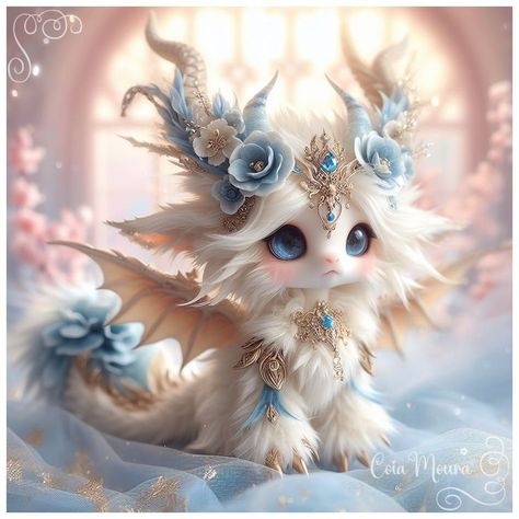 mystical animals Fantasy Animals Magical Creatures, Cute Animal Photography, Magical Pets, Fantasy Pets, Mystical Unicorn, Pet Goat, Fantasy Animal, Mystical Animals, Cow Pictures