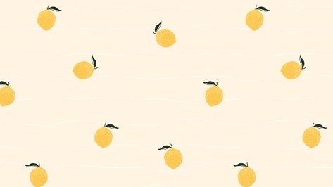 Lemon desktop wallpaper vector, cute HD background | free image by rawpixel.com / Sasi Cute Mac Desktop Wallpapers, Lemon Desktop Wallpaper, Yellow Aesthetic Background For Laptop, Simple Cute Laptop Wallpaper, Lemon Wallpaper Laptop, May Computer Background, Laptop Wallpaper Desktop Wallpapers Summer, Macbook Background Hd, Desktop Wallpers Aesthetic