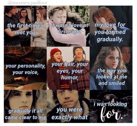 Romione Memes, Harry Potter Romione, Romione Headcanon, Romione Fanfiction, Harry Potter Fun Facts, Harry Potter Ron And Hermione, Two Cuties, Funny Harry Potter Jokes, Harry Potter Wall