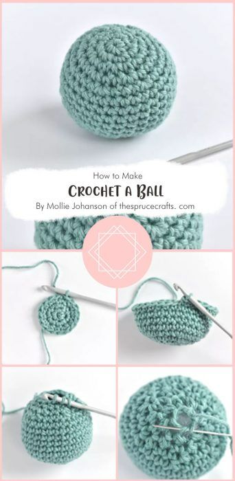 Best Crochet Ball Free Pattern Ideas - Carolinamontoni.com Amigurumi Patterns, Crochet Ball Free Pattern, Crochet A Ball, Crochet Bells, Crochet Ornaments Free Pattern, Crochet Balls, Crochet Baby Doll, Fancy Crochet, Crochet Cat Toys