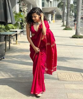 Mithila Palkar Saree, Traditional Blouse, Mithila Palkar, Gown Party Wear, Traditional Blouse Designs, Desi Fashion Casual, Lehnga Designs, Royalty Aesthetic, 13 Reasons