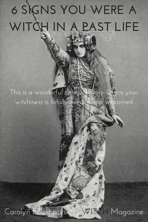 6 SIGNS YOU WERE A WITCH IN A PAST LIFE | WITCH Medieval Witch Aesthetic, Beautiful Witch Art, Witch Marks, History Of Witches, La Madama, Witch Magazine, Vintage Witch Photos, Witchcraft History, Medieval Witch