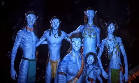 Sully Family, Avatar Photo, Water Meme, Avatar 2 Movie, Avatar 1, Blue Avatar, Avatar James Cameron, Avatar The Way Of Water, Desen Realist