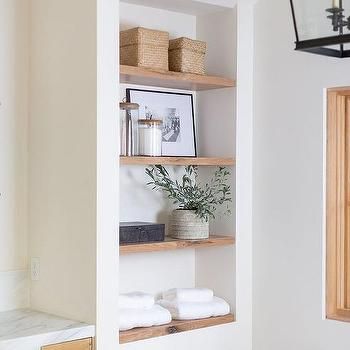 Potted Olive Tree Next to Black Front Door - Transitional - Entrance/foyer Build In Bathtub, Shelves Above Bathtub, Bathtub Nook, Brick Garage, Brown Wood Dining Table, Chevron Tiles, Contemporary Wall Shelf, Pink Bathtub, Oval Bathtub