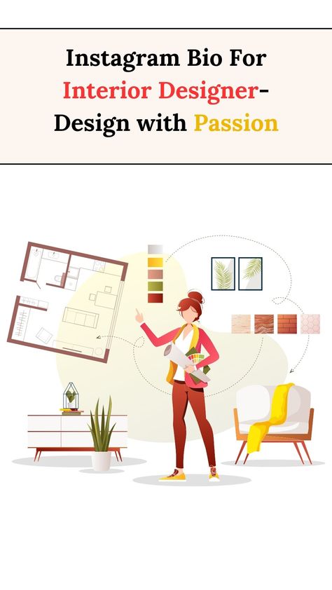 Interior Designer Bio For Instagram
Short Instagram Bio For Home Interior Design Bio For Interior Designer, Perfect Instagram Bio, Bio For Instagram, Instagram Bios, Instagram Bio Ideas, Bio Ideas, Insta Bio, Interior Architect, Instagram Bio