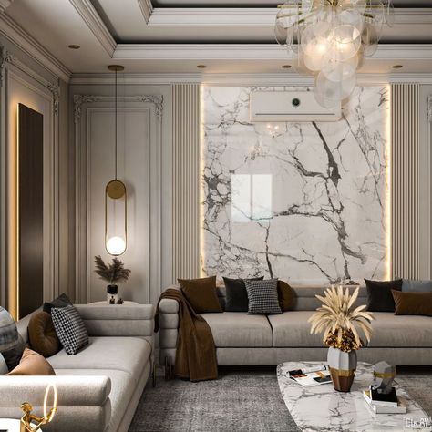 Men Majles Neoclassic style Neoclassic Living Room, Classic Interior Design Living Room, Classic Interior Design Luxury, Neoclassical Interior Design, Drawing Room Interior Design, Living Room Wall Designs, تصميم داخلي فاخر, Drawing Room Interior, Living Tv