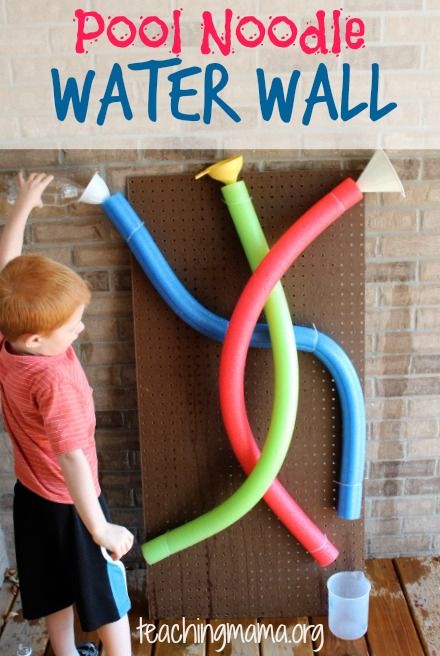 Teaching Mama: Pool Noodle Water Wall-Fun, summer activity for toddlers. Pinned by SOS Inc. Resources @SOS Inc. Resources. Summer Activities For Toddlers, Noodles Ideas, Pool Noodle Crafts, Teaching Mama, Water Wall, Summer Preschool, Pool Noodle, Pool Noodles, Outdoor Classroom