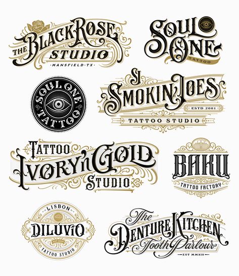 Victorian Lettering, Letras Tattoo, Canva Font, Vintage Font, Typography Branding, Fonts Free, Graffiti Font, Logotype Design, Vintage Logo Design