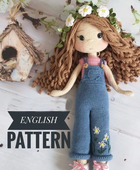 Cute Crochet Jolie Doll Amigurumi Free Pattern Crochet People Pattern, Crochet Amigurumi Doll Free Patterns, Amigurumi Doll Base, Yarn Diy Projects, Handmade Dolls Patterns, Crochet Doll Clothes Free Pattern, Doll Amigurumi Free Pattern, Crochet Doll Tutorial, Doll Patterns Free