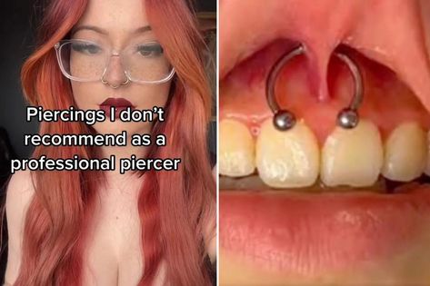 Dimple Piercing Cheek Jewelry, Types Of Tongue Piercings Chart, Body Piercing Knowledge, Piercing Chart Mouth, Hidden Smiley Piercing, Wearing A Safety Pin Meaning, Piercings You Can Hide From Your Parents, Types Of Mouth Piercings, Girly Ear Piercings