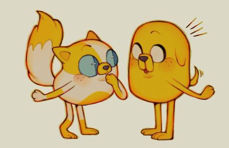 Jake The Dog Fanart, Cake The Cat Adventure Time, Cat And Dog Cake, Adventure Time Jake The Dog, Adventure Time Cakes, Jake The Dog, Fairycore Aesthetic, Jake The Dogs, Dog Cake