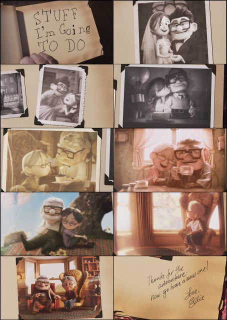 Love. Up Adventure Book, Up Carl Y Ellie, Carl Y Ellie, Up 2009, Up Pixar, Our Adventure Book, Images Disney, Disney Pixar Up, Disney Up