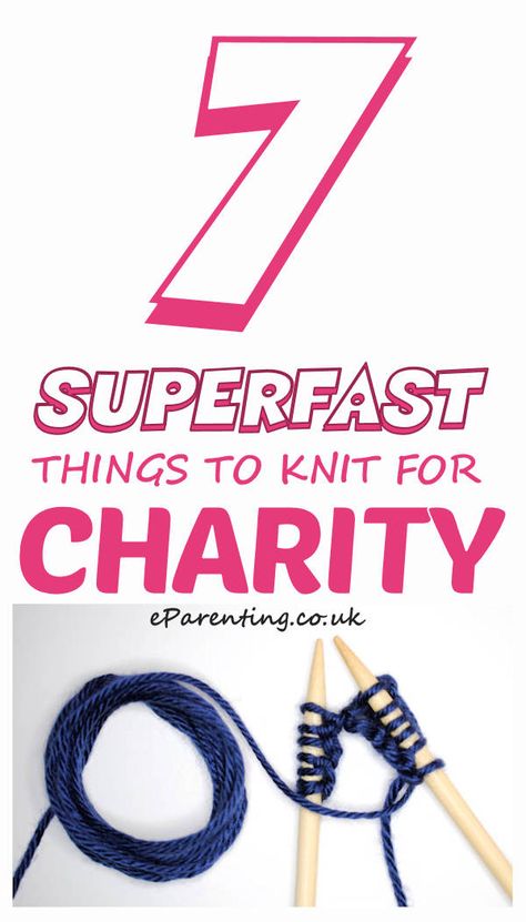 Things To Knit, Quick Knitting Projects, Charity Knitting, Charity Ideas, Easy Baby Knitting Patterns, Knitting Projects Free, Small Knitting Projects, Easy Knitting Patterns Free, Knitted Toys Free Patterns