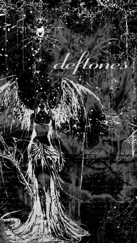 black deftones wallpaper for those who have asked :D #alternative #rock #deftones #cyber #cybersigilism #sigilism #gothic #gothcore #aesthetic #ethereal #cybercore Alternative Rock Aesthetic, Deftones Wallpaper, Gothcore Aesthetic, Dark Aura, Aesthetic Ethereal, Goth Core, Iphone Wallpaper Music, Y2k Profile Picture, Alternative Aesthetic