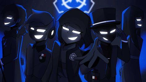 Humour, O5 Council, Scp Cb, Rainbow Six Siege Art, Night Circus, Drawing Expressions, Demon Art, Scary Art, Real Funny Jokes