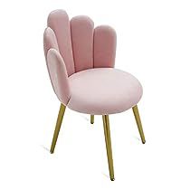 Pink Accent Chair, Baddie Bedroom Ideas, Dressing Chair, Pink Vanity, Travel Wall Decor, Accent Stool, Living Room Chair, Vanity Chair, Modern Accent Chair