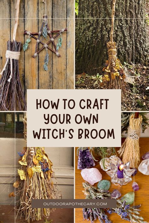 Discover the enchanting world of besom crafting – from choosing unique branches to crafting your own witch’s broomstick. Explore step-by-step instructions and embrace the magic of your personalized besom. Witches Broomsticks, Wiccan Crafts, Pagan Crafts, Wiccan Decor, Green Witchcraft, Whiten Your Teeth, Eclectic Witch, Witch Diy, Wiccan Spell Book