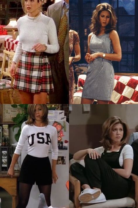 cd758e8f59dfdf06a852adad277986ca Mode Old School, 1990 Style, Look 80s, Rachel Green Outfits, 90’s Outfits, 90s Inspired Outfits, Jennifer Anniston, Fashion 90s, Outfit 90s