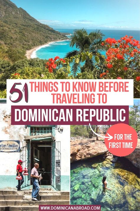 23 Things to Know Before Traveling to the Dominican Republic For the First Time Puerto Plata, Santo Domingo, Dominican Dishes, Dominican Republic Vacation, La Romana Dominican Republic, Dominican Republic Travel, Senior Trip, Caribbean Travel, The Dominican Republic