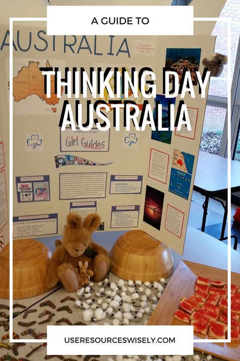 Australia is rich in ideas for troops looking for Thinking Day ideas. From aborigines to Olympics in Sydney, there’s plenty to explore. Girl Guides Australia celebrated the 100th anniversary … World Thinking Day Ideas, Use Resources Wisely, Australia Crafts, Books Crafts, Australia Funny, Girl Scout Daisy, Girl Scout Activities, Daisy Scouts, World Thinking Day