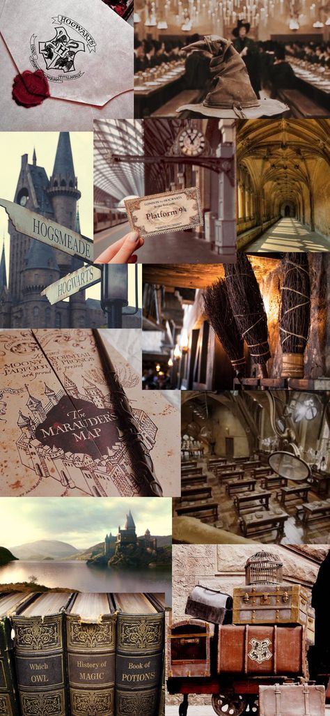 Harry Potter Packaging, Harry Potter House Aesthetic, Dark Hogwarts Aesthetic, Harry Potter Collage Wallpaper, Hogwarts Scrapbook, Harry Potter Lockscreen Aesthetic, Family Tree Wallpaper, Harry Potter Lock Screen, Harry Potter Family Tree